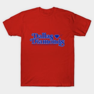 Classic Dallas Diamonds WABA Basketball 1979 T-Shirt